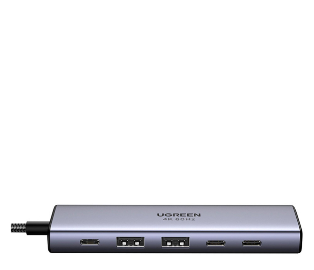 UGREEN Hub USB-C CM511 HDMI 4K 60Hz 2x USB 3.2 2x USB-C 3.2 PD - 1488847 - zdjęcie